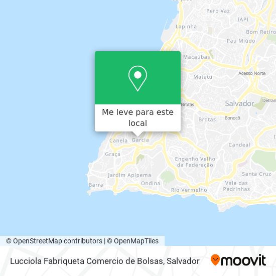 Lucciola Fabriqueta Comercio de Bolsas mapa