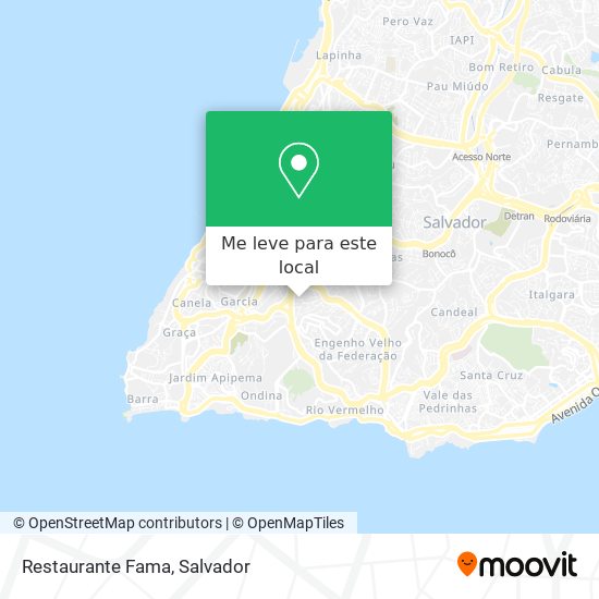 Restaurante Fama mapa