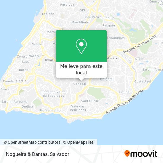 Nogueira & Dantas mapa