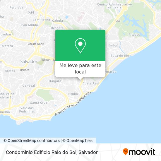 Condominio Edificio Raio do Sol mapa