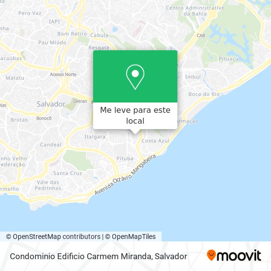 Condominio Edificio Carmem Miranda mapa