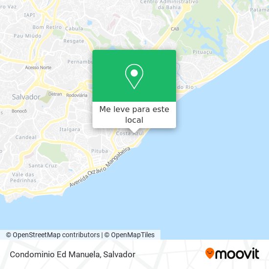 Condominio Ed Manuela mapa