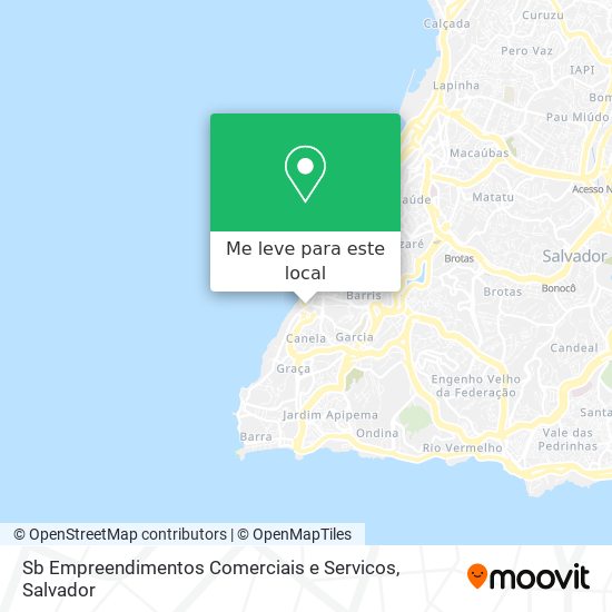 Sb Empreendimentos Comerciais e Servicos mapa