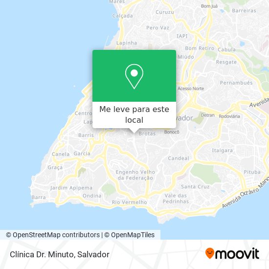 Clínica Dr. Minuto mapa
