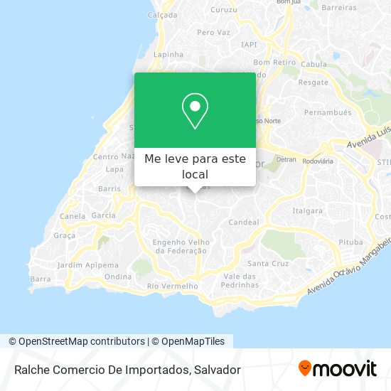 Ralche Comercio De Importados mapa