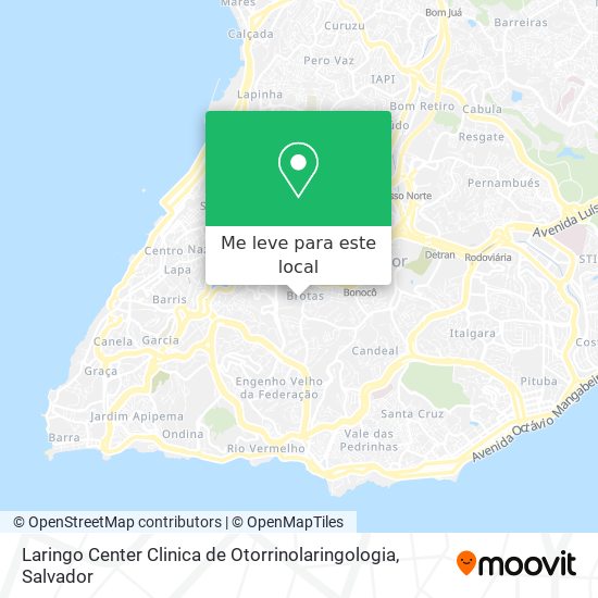 Laringo Center Clinica de Otorrinolaringologia mapa