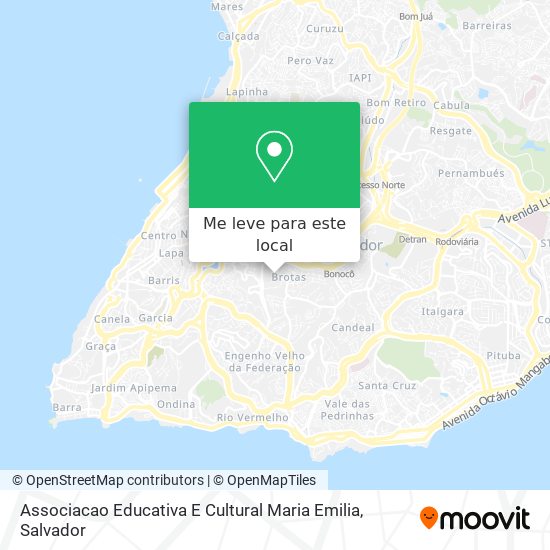 Associacao Educativa E Cultural Maria Emilia mapa