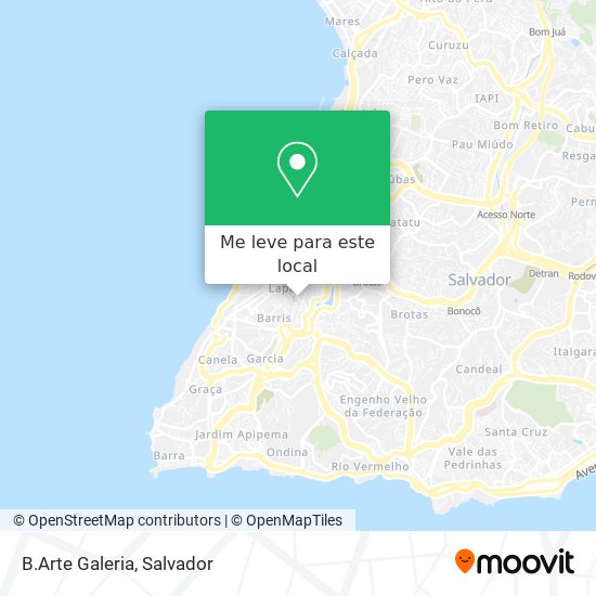 B.Arte Galeria mapa