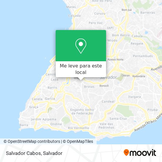 Salvador Cabos mapa