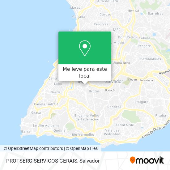 PROTSERG SERVICOS GERAIS mapa