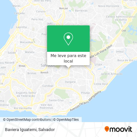 Baviera Iguatemi mapa
