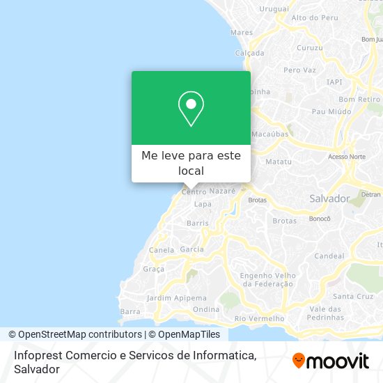 Infoprest Comercio e Servicos de Informatica mapa