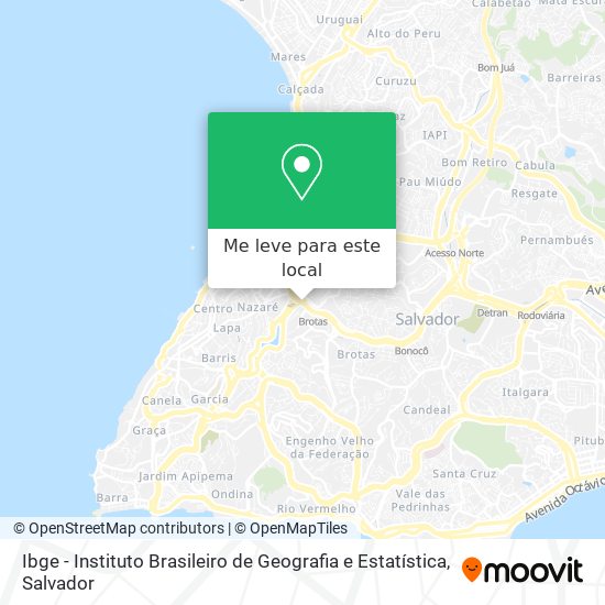 Ibge - Instituto Brasileiro de Geografia e Estatística mapa
