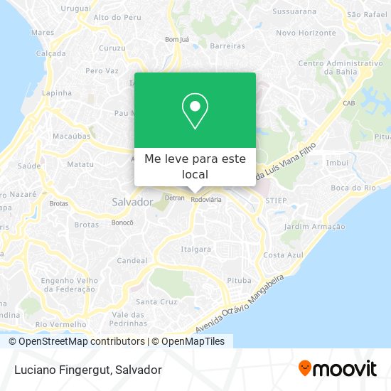 Luciano Fingergut mapa