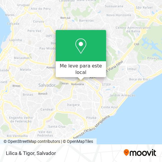 Lilica & Tigor mapa