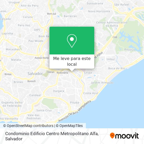 Condominio Edificio Centro Metropolitano Alfa mapa