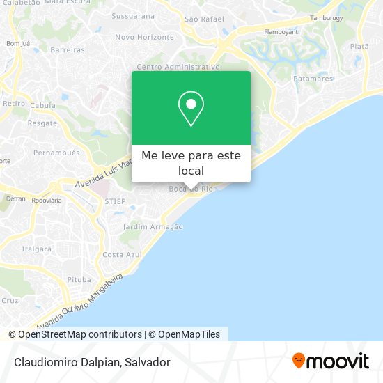 Claudiomiro Dalpian mapa
