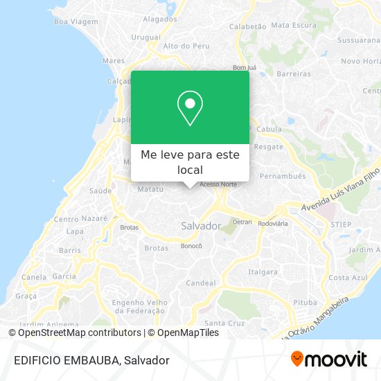 EDIFICIO EMBAUBA mapa