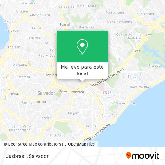 Jusbrasil mapa