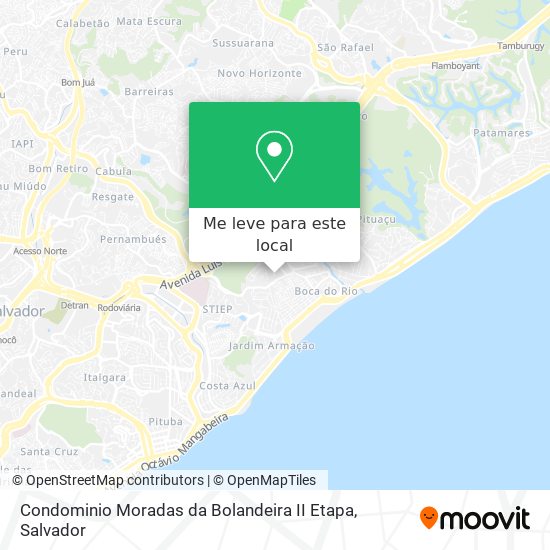 Condominio Moradas da Bolandeira II Etapa mapa