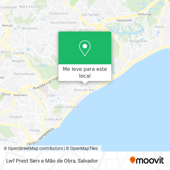 Lwf Prest Serv e Mão de Obra mapa