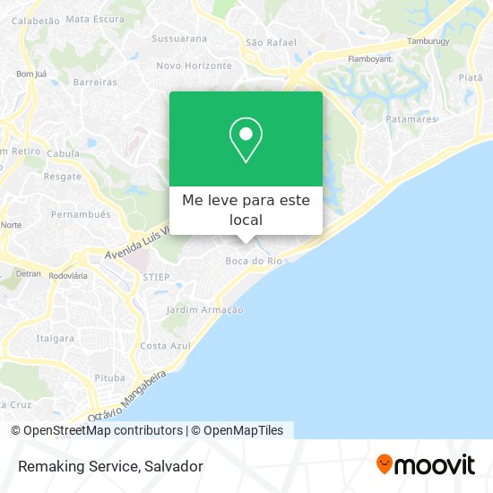Remaking Service mapa