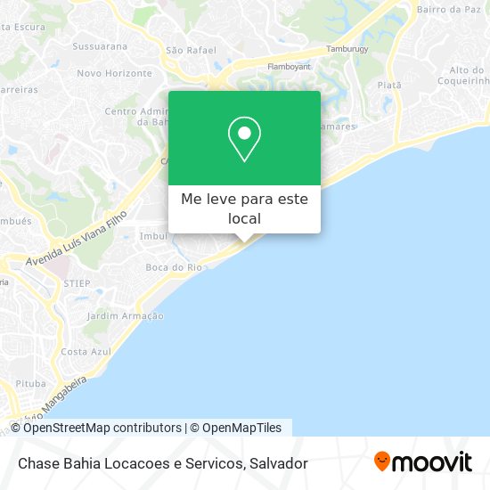 Chase Bahia Locacoes e Servicos mapa