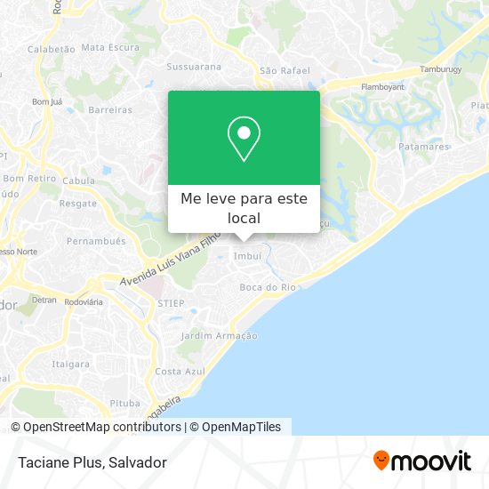 Taciane Plus mapa