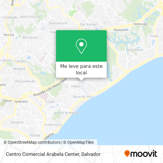 Centro Comercial Arabela Center mapa