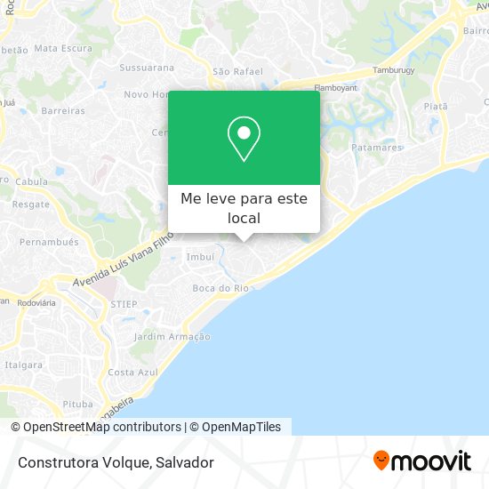 Construtora Volque mapa