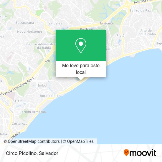 Circo Picolino mapa