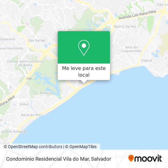 Condominio Residencial Vila do Mar mapa