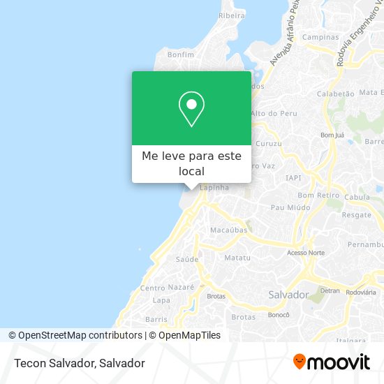 Tecon Salvador mapa