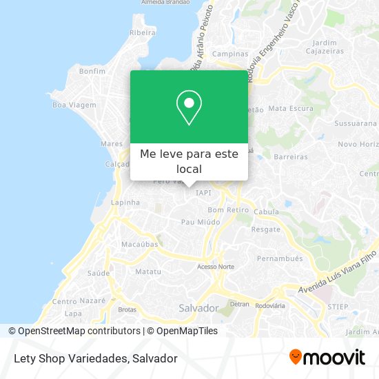 Lety Shop Variedades mapa