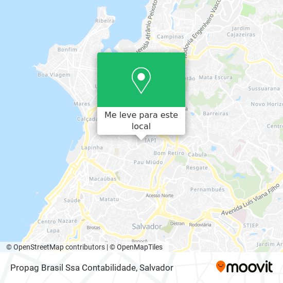 Propag Brasil Ssa Contabilidade mapa