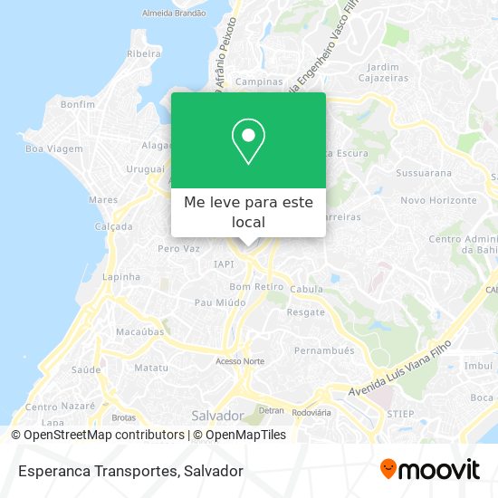Esperanca Transportes mapa