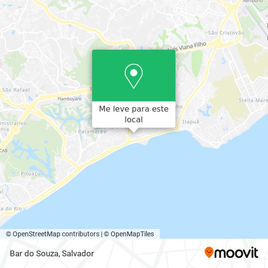 Bar do Souza mapa