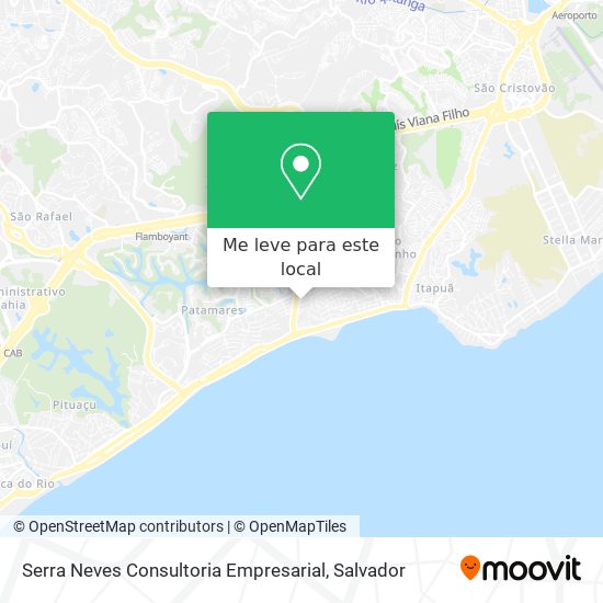 Serra Neves Consultoria Empresarial mapa