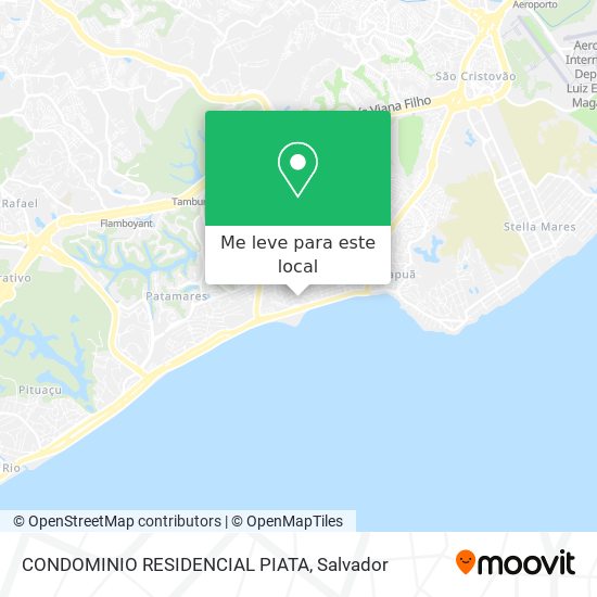 CONDOMINIO RESIDENCIAL PIATA mapa