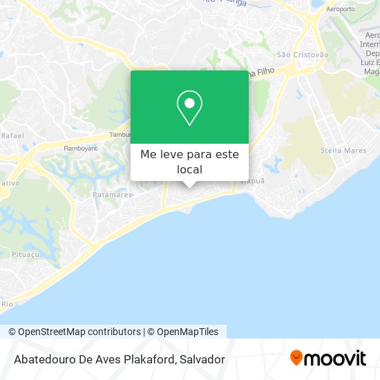 Abatedouro De Aves Plakaford mapa