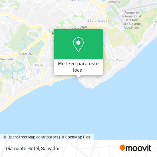 Diamante Hotel mapa