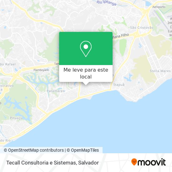 Tecall Consultoria e Sistemas mapa