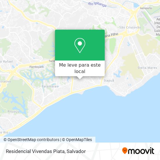 Residencial Vivendas Piata mapa