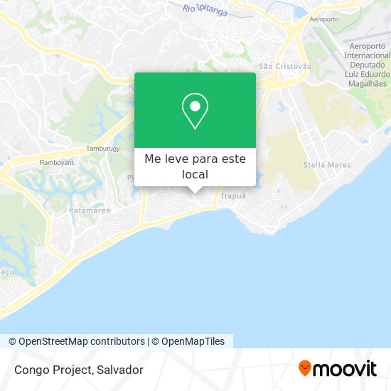 Congo Project mapa