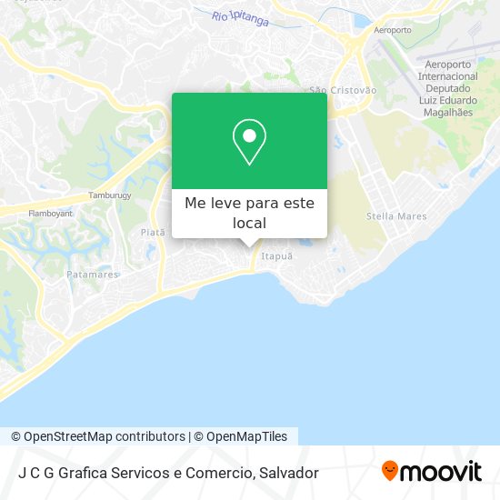 J C G Grafica Servicos e Comercio mapa