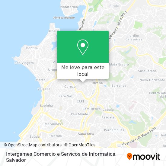 Intergames Comercio e Servicos de Informatica mapa