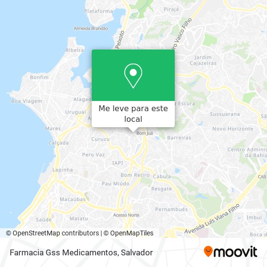 Farmacia Gss Medicamentos mapa