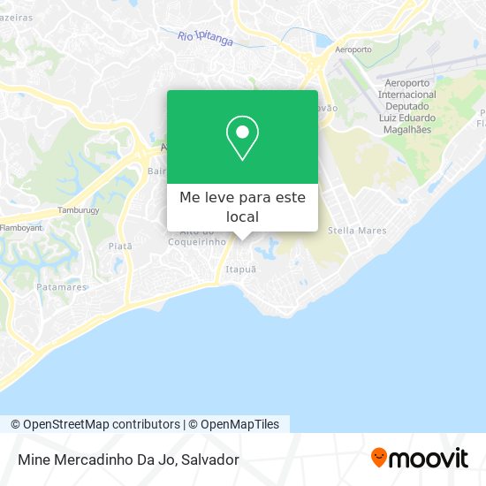 Mine Mercadinho Da Jo mapa