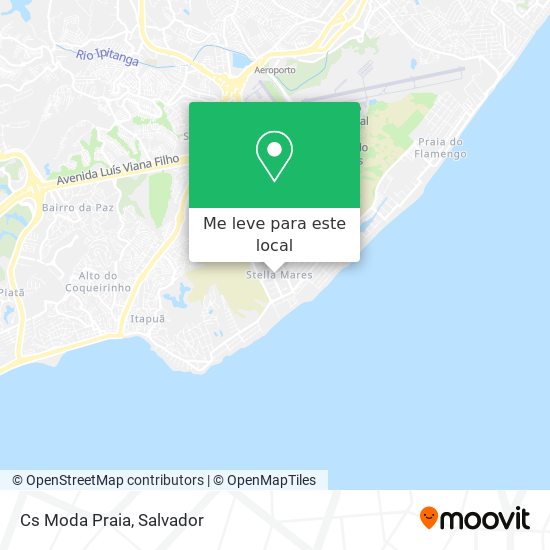Cs Moda Praia mapa