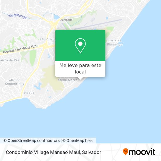 Condominio Village Mansao Maui mapa